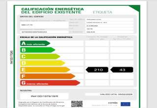 Certificato energetico